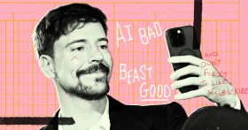 After rolling out an AI tool to generate cheap thumbnails for his videos, Jimmy Donaldson says the tech is creating "scary times."